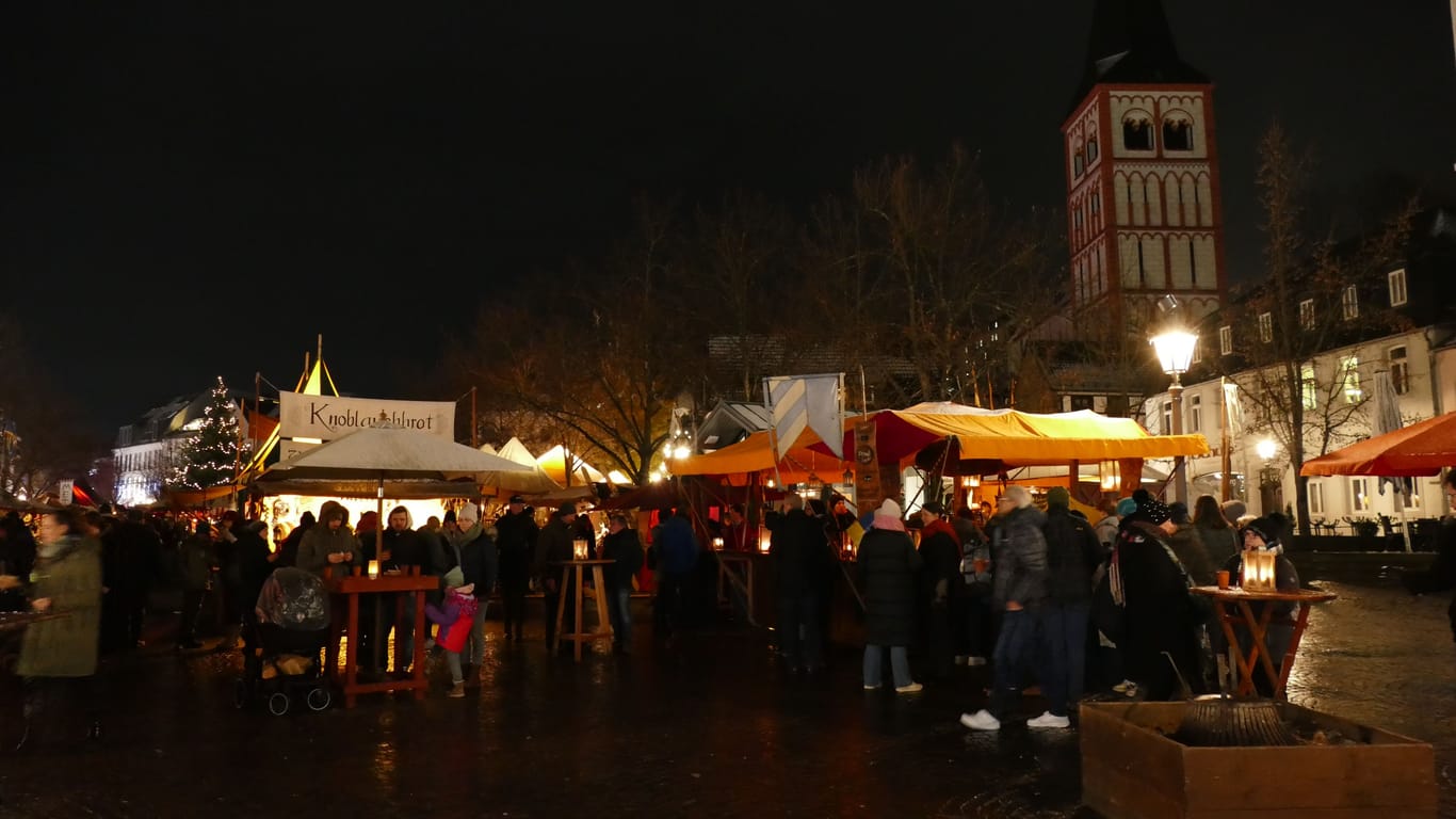 Der Markt in Siegburg: Der historische Ortskern ist die perfekte Kulisse.