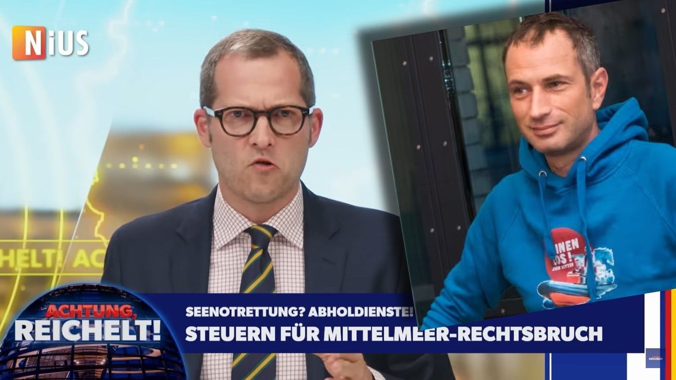 Julian Reichelt: Der populistisch auftretende Journalist hat die Unwahrheit über Seenotretter Axel Steier verbreitet.