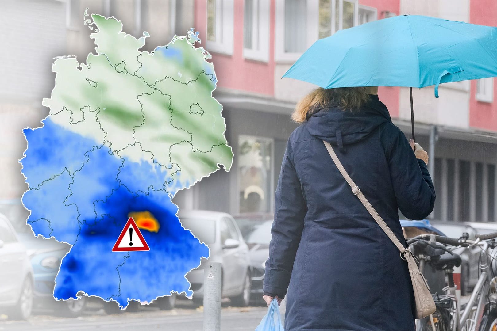 In diesen Regionen kann es zu Hochwasser kommen.