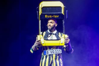 "Bus-tav" auf der Bühne beim BVG-Musical: Regie führte Christoph Drewitz.