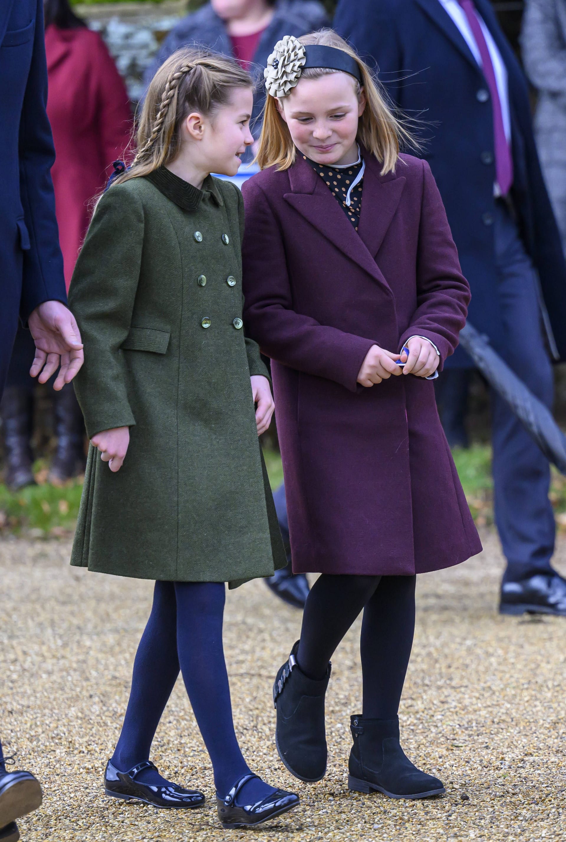 Prinzessin Charlotte und Mia Tindall verstehen sich gut.