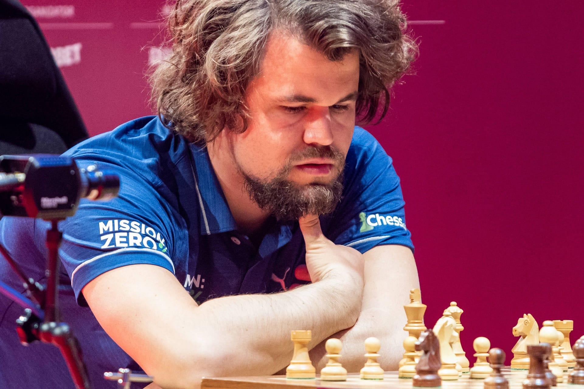 Superstar des Schachs: Magnus Carlsen, hier im Rahmen der Grand Chess Tour in Warschau im Mai 2023.