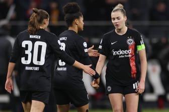 Frankfurts Frauen niedergeschlagen: In der Champions League läuft es für sie noch nicht rund.