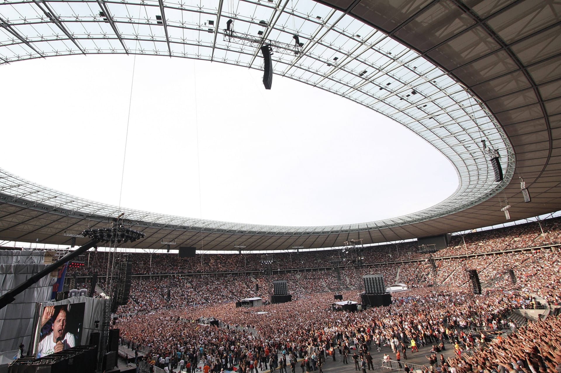 Mario Barth bei seinen Weltrekord-Auftritten im Berliner Olympiastadion