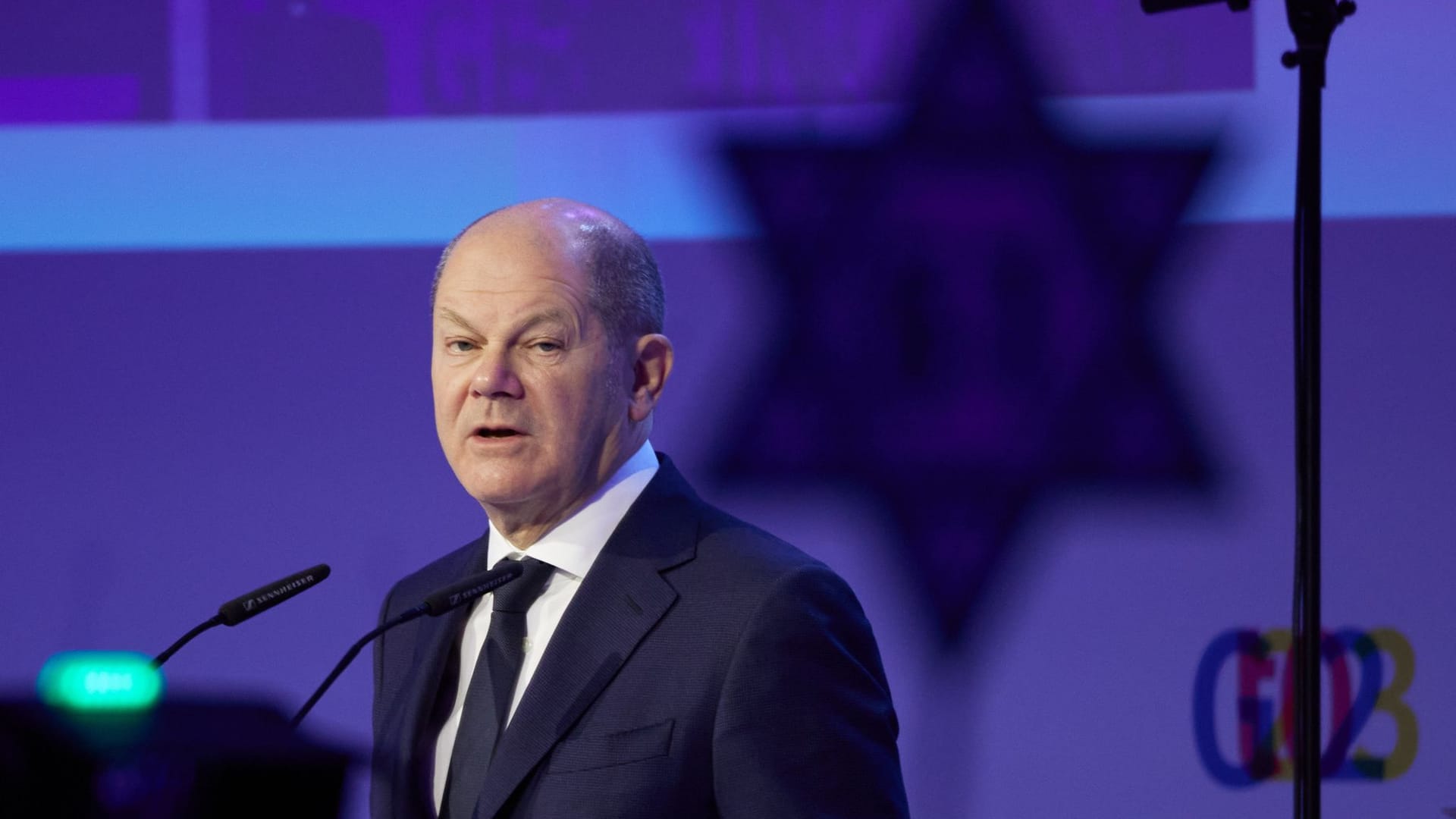 Olaf Scholz beim jüdischen Gemeindetag 2023 Olaf Scholz beim jüdischen Gemeindetag 2023