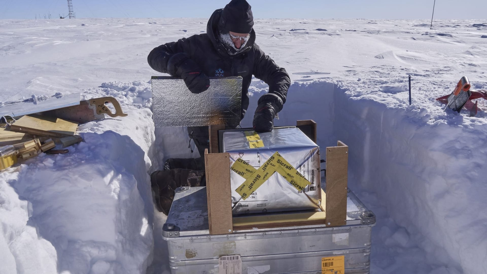 Klimaforscher in der Antarktis Klimaforscher in der Antarktis