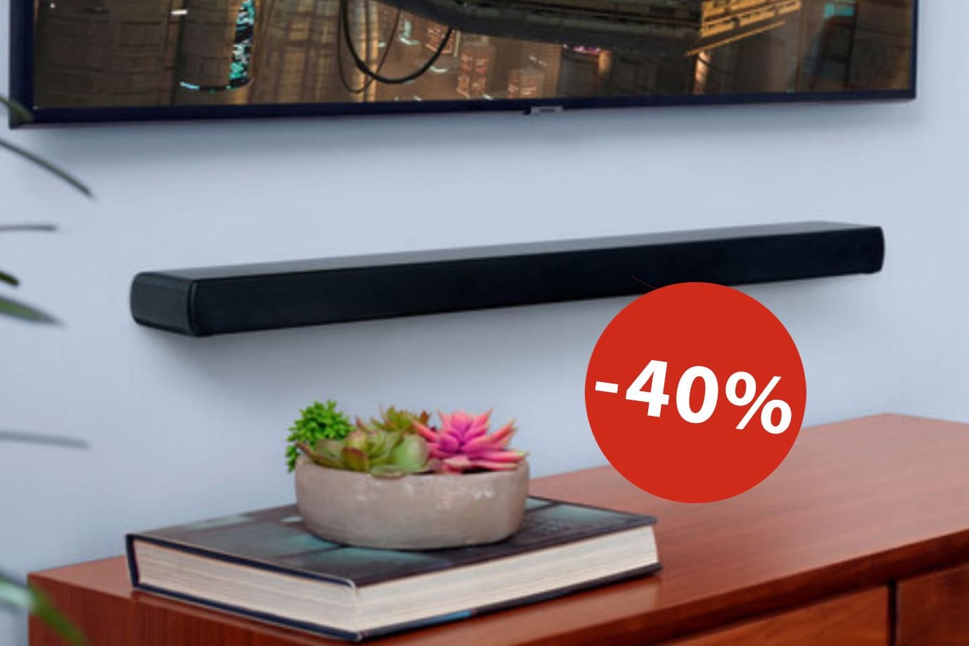 Aldi hat eine JBL-Soundbar mit integriertem Subwoofer zum Schnäppchenpreis im Angebot.