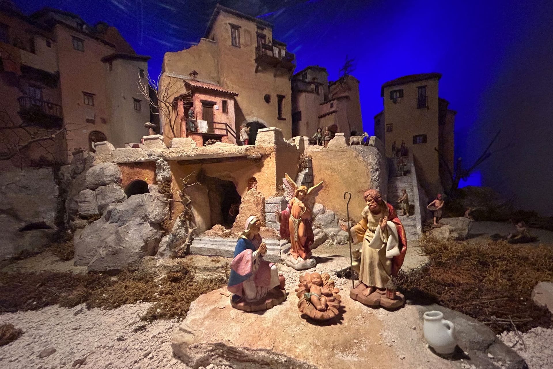 Weihnachtskrippe in Greccio