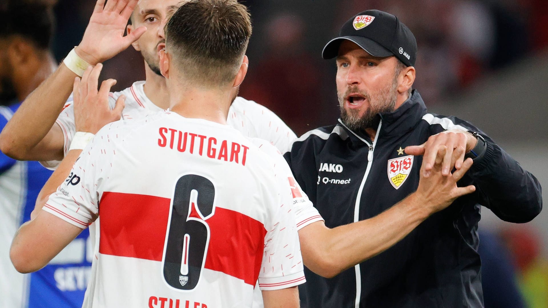 Sebastian Hoeneß (r.) und Angelo Stiller: Die beiden bildeten – wie aktuell beim VfB Stuttgart – bereits bei der U23 des FC Bayern ein erfolgreiches Duo.