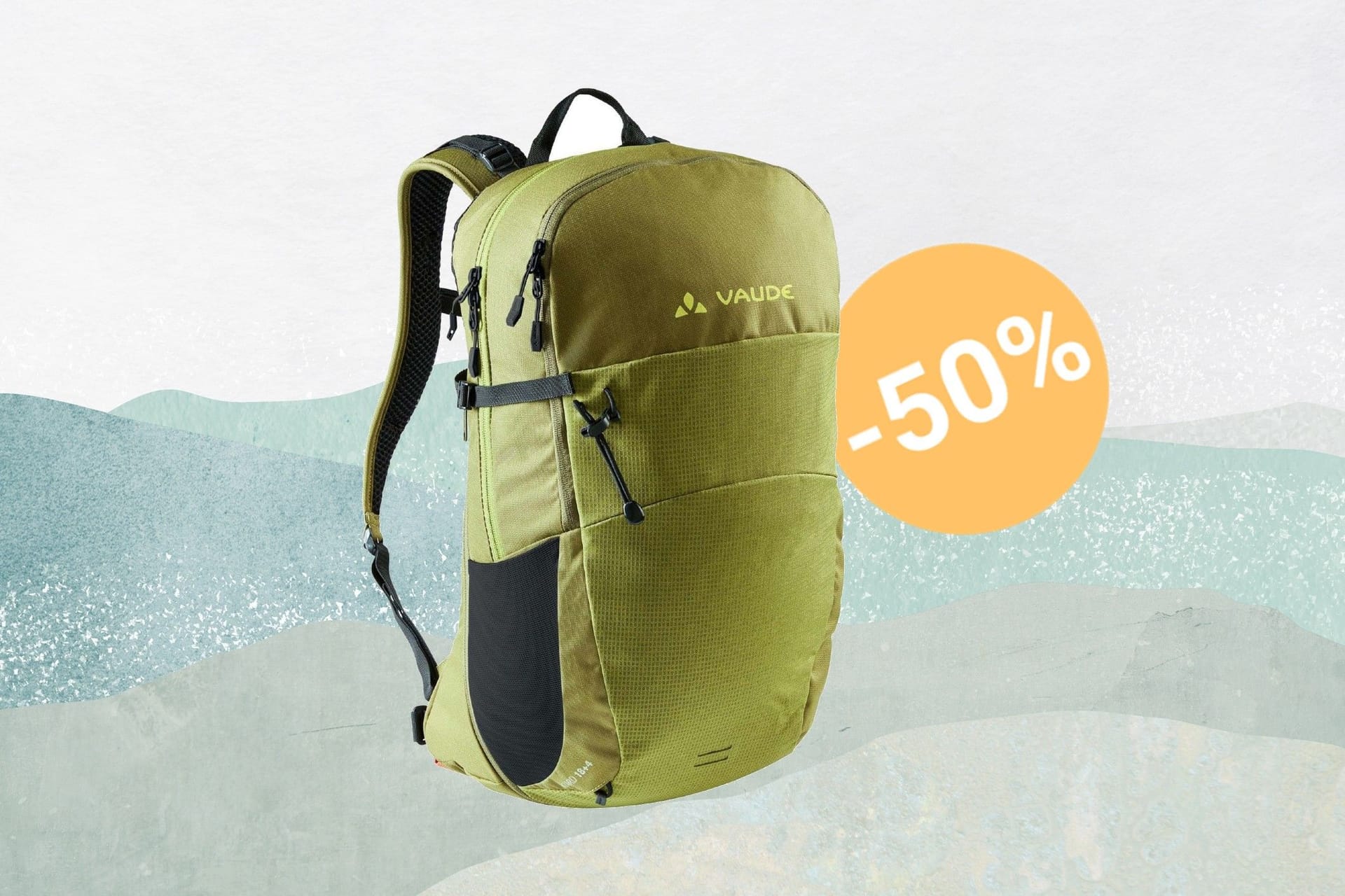 Bei Amazon sichern Sie sich jetzt einen schicken Wanderrucksack von Vaude 50 Prozent günstiger.