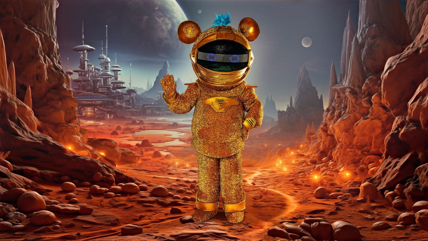 Die Mars-Maus ist beim Wettbewerb "The Masked Singer" raus.