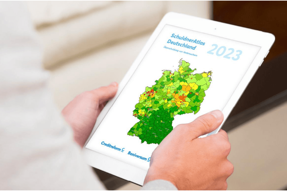 Schuldnerquoten in Deutschland: Die Studie "SchuldernAtlas 2023 - Metropolregion Köln/Bonn gibt Aufschluss