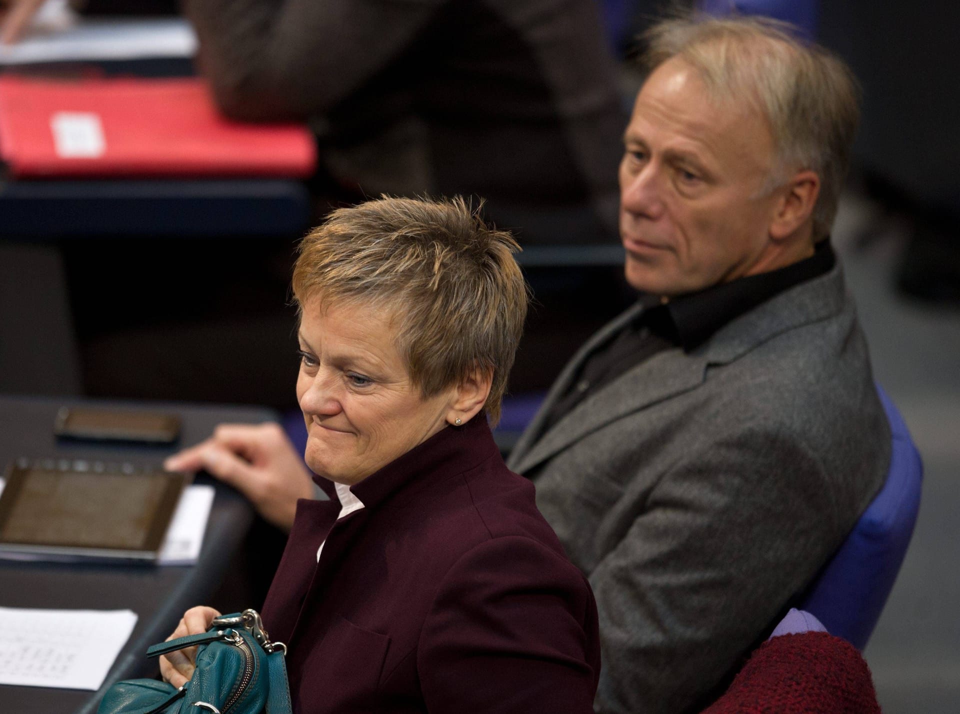 Leiteten gemeinsam die Geschicke der Fraktion: Renate Künast und Jürgen Trittin hatten von 2009 bis 2013 gemeinsam den Fraktionsvorsitz der Grünen im Bundestag inne.