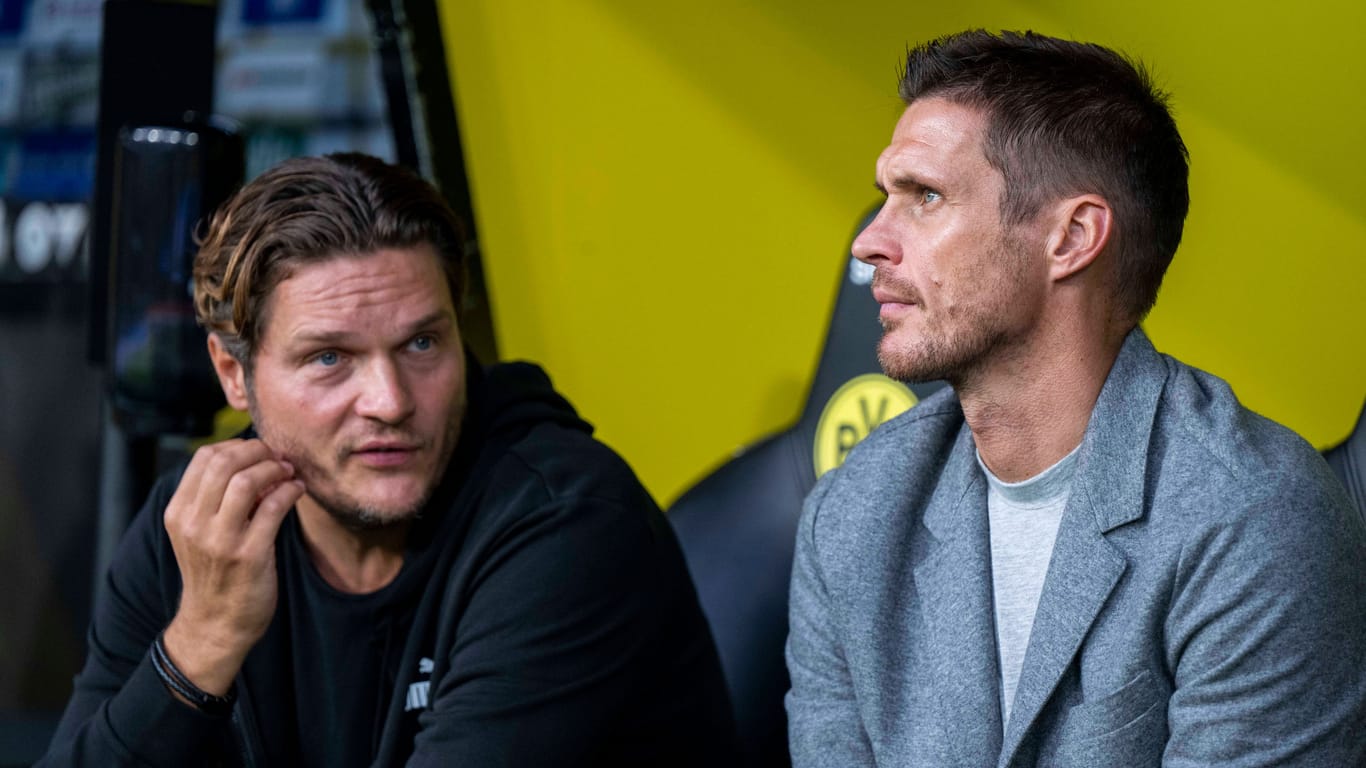 Trainer Edin Terzić und Sportdirektor Sebastian Kehl: Starten sie die nächste Rückholaktion beim BVB?