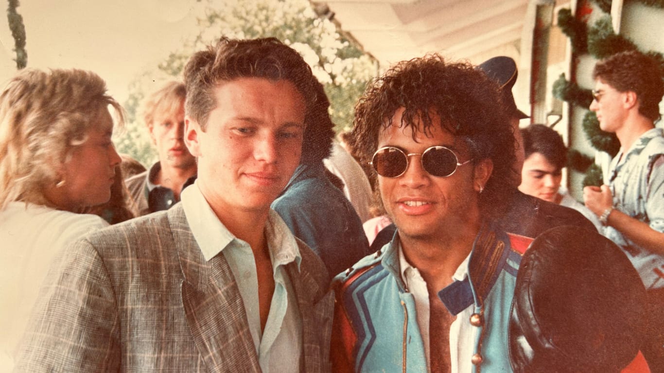 Robert Wittl (l.) und Robert Pilatus (r.) beim Wirte-Rennen in München (Archivbild).