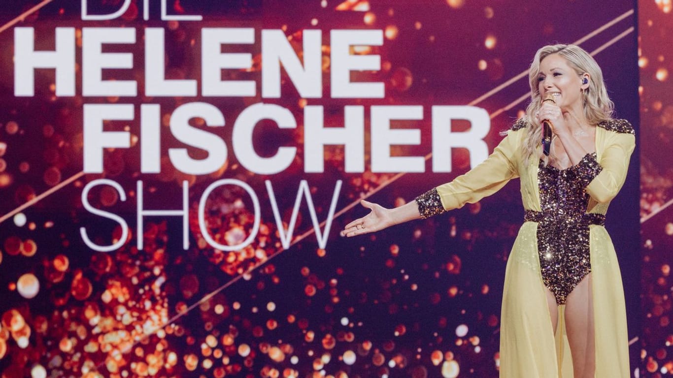 Helene Fischer moderierte zum zehnten Mal ihre Weihnachtsshow.
