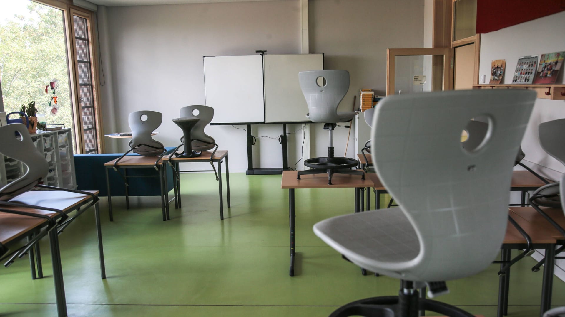 Klassenraum der Gemeinschaftsschule Campus Efeuweg (Archivfoto): Hier explodierte die Gewalt.