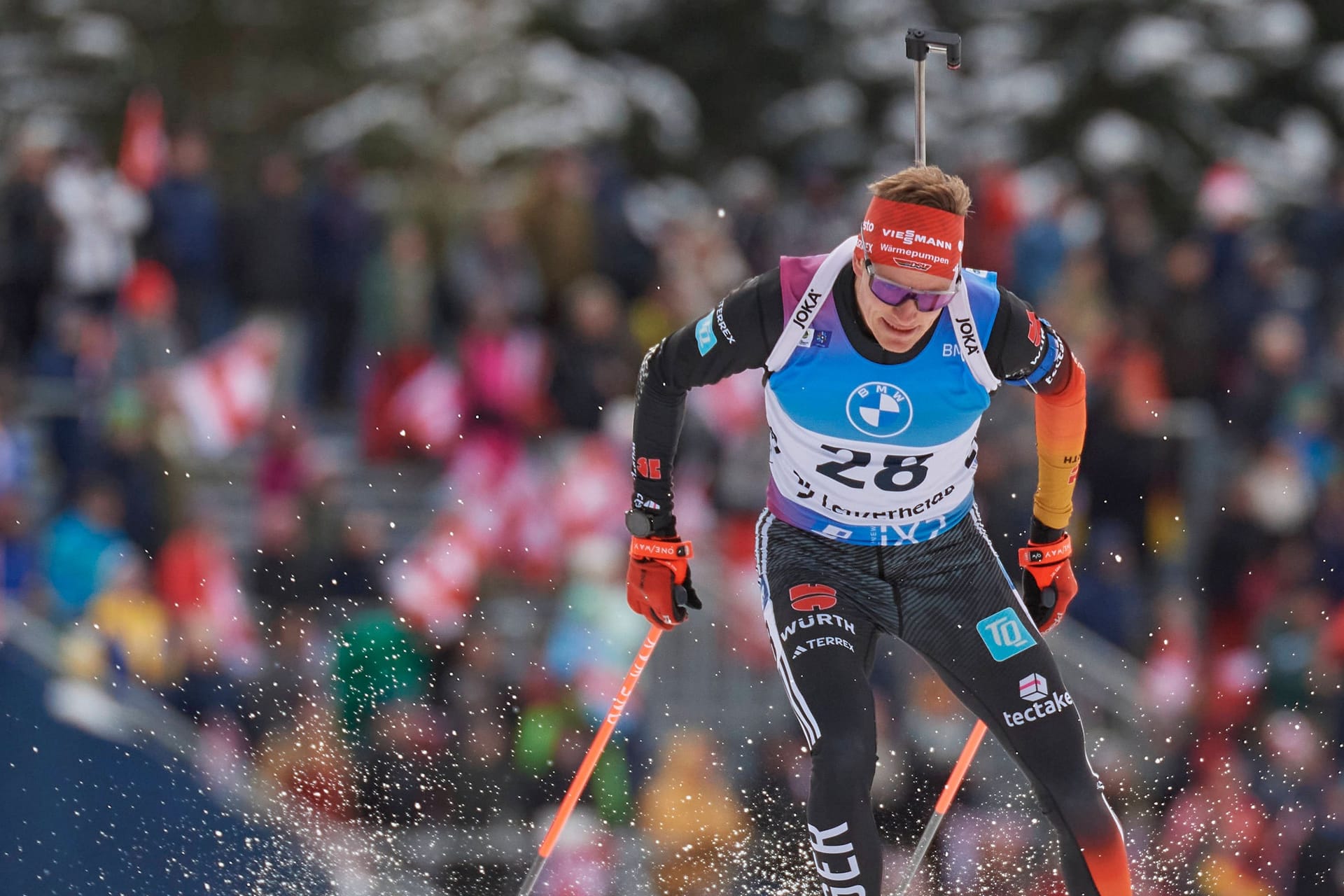 Benedikt Doll: Er und die Deutschen konnten in Lenzerheide nicht überzeugen.