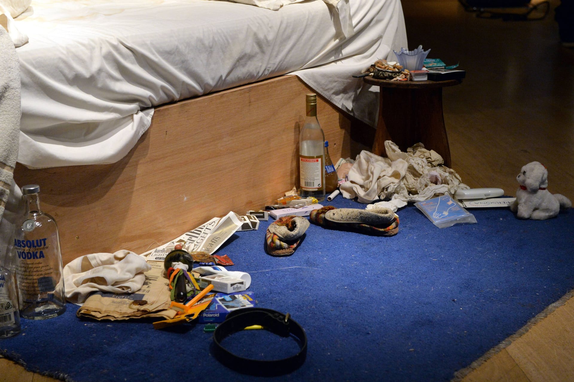 "My Bed": Durch das Kunstwerk erlangte Tracey Emin Bekanntheit.