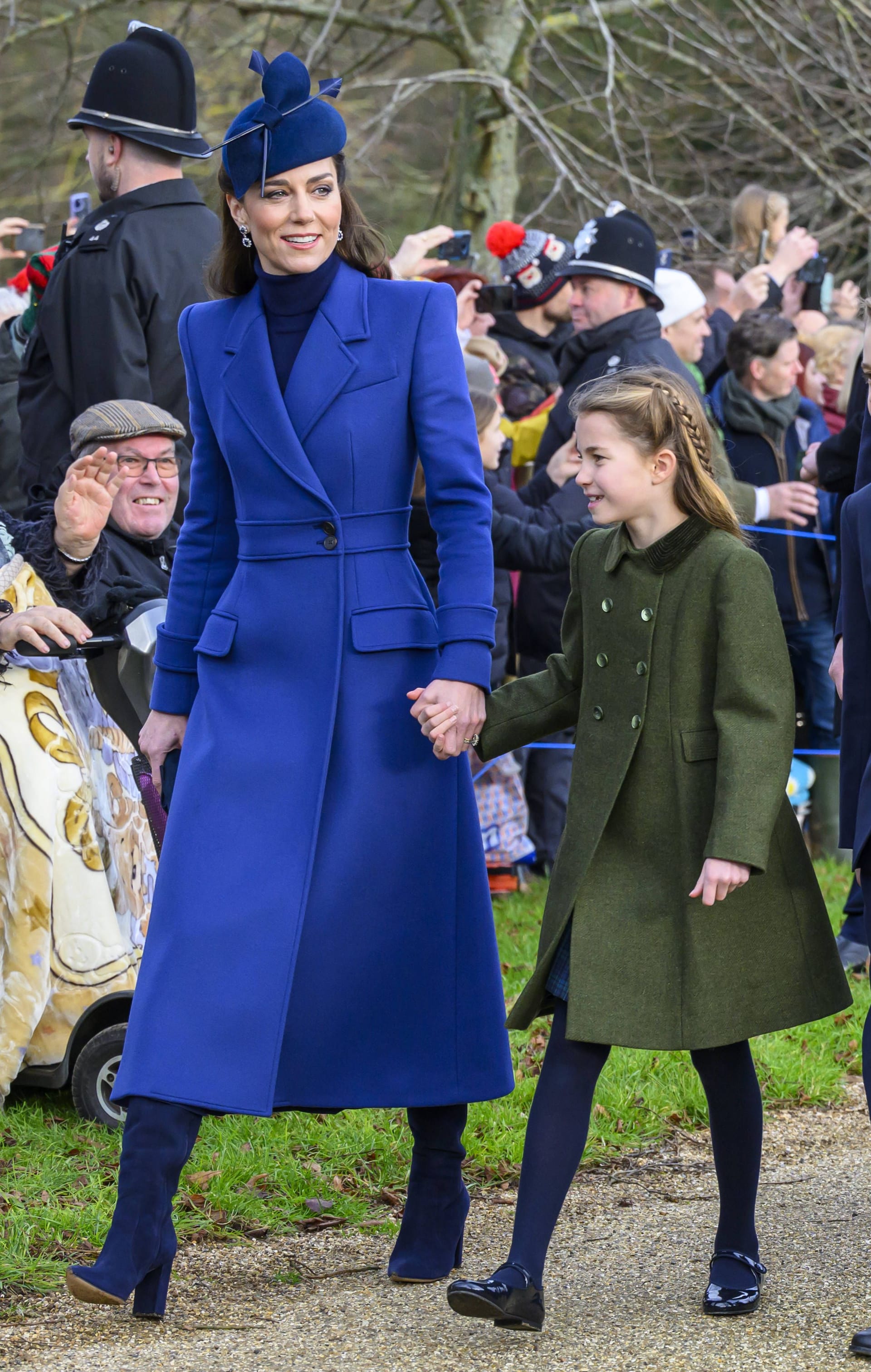 Prinzessin Kate mit ihrer Tochter Charlotte.