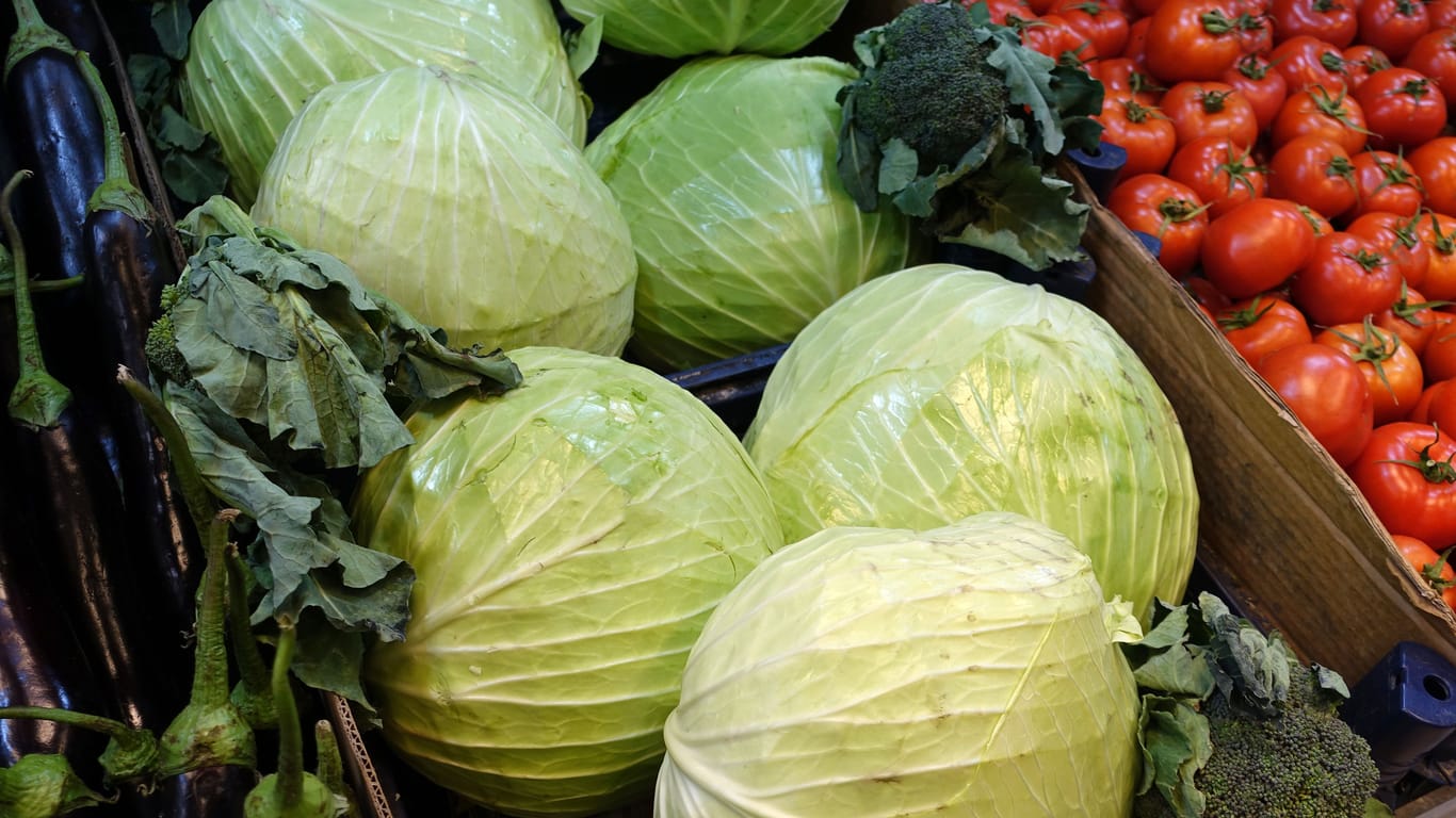Weißkohl: Das Gemüse ist im Winter besonders beliebt.