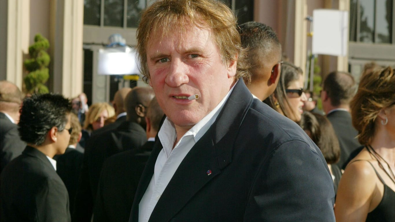 Gérard Depardieu im Jahr 2003 in Los Angeles