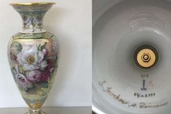 Wertvolle KPM-Vase "La Belle":