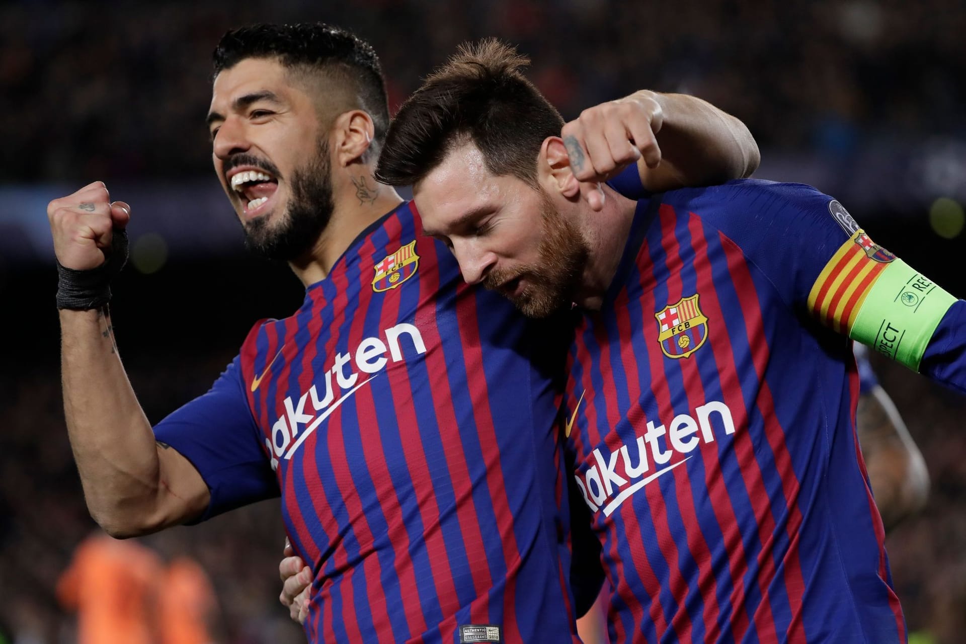 Luis Suárez und Lionel Messi