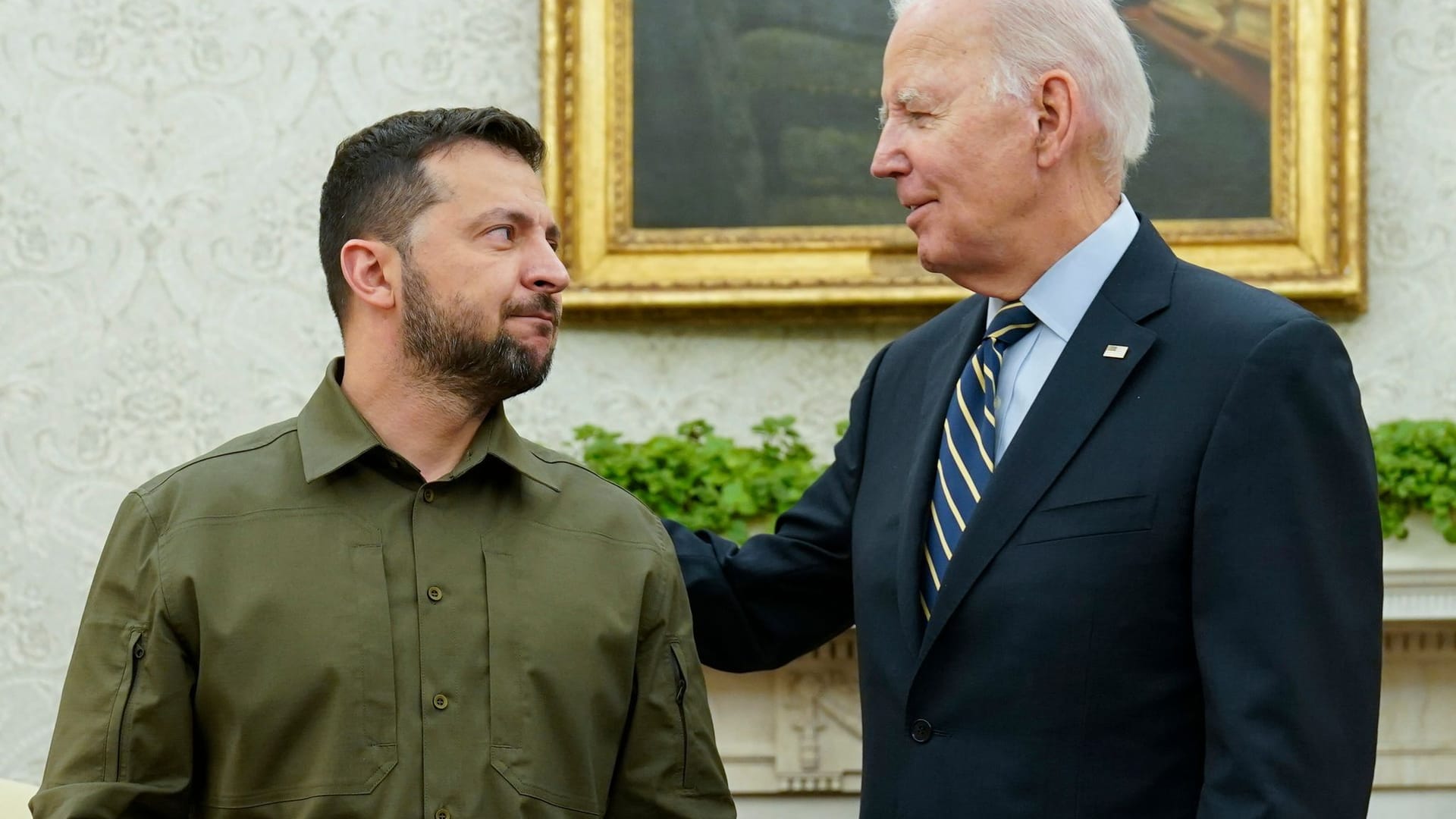 Selenskyj und Biden