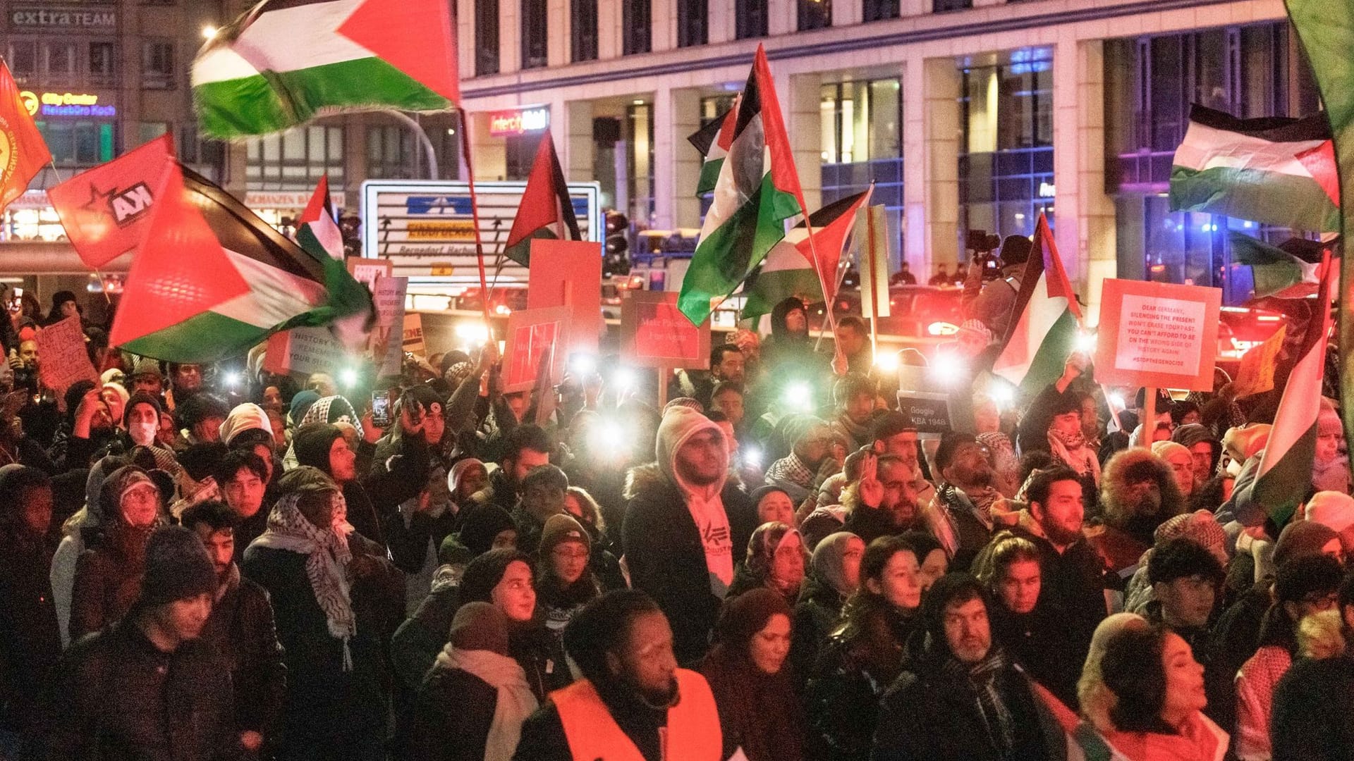 Propalästinensische Demonstrationen - Hamburg
