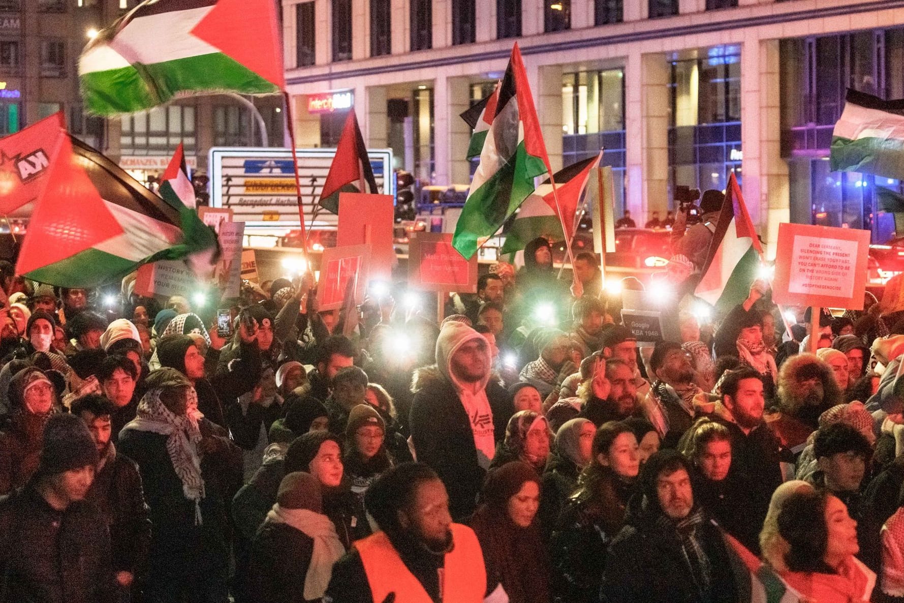 Propalästinensische Demonstrationen - Hamburg