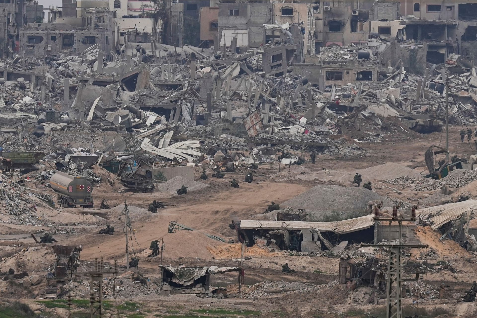 Israels Armee hat Teile Gazas in eine Trümmerwüste verwandelt.