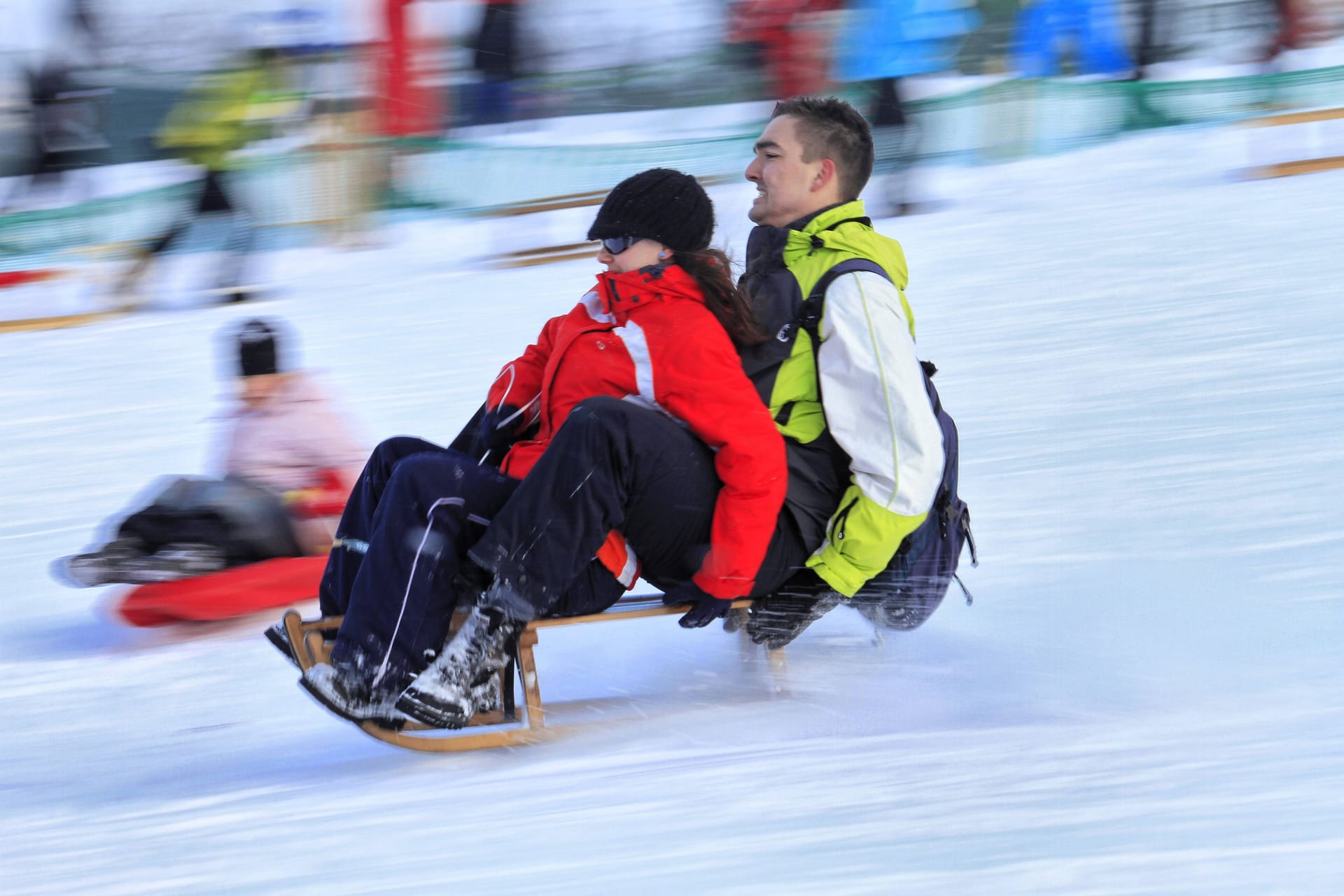 Wintersport am Skihang in Altenberg (Archivbild): Der Kurort verfügt über Bobbahn, die für internationale Wettbewerbe genutzt wird.