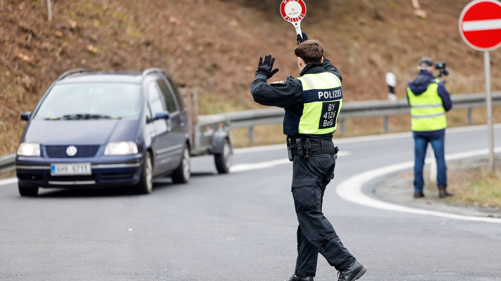 Grenzkontrolle in Bayern