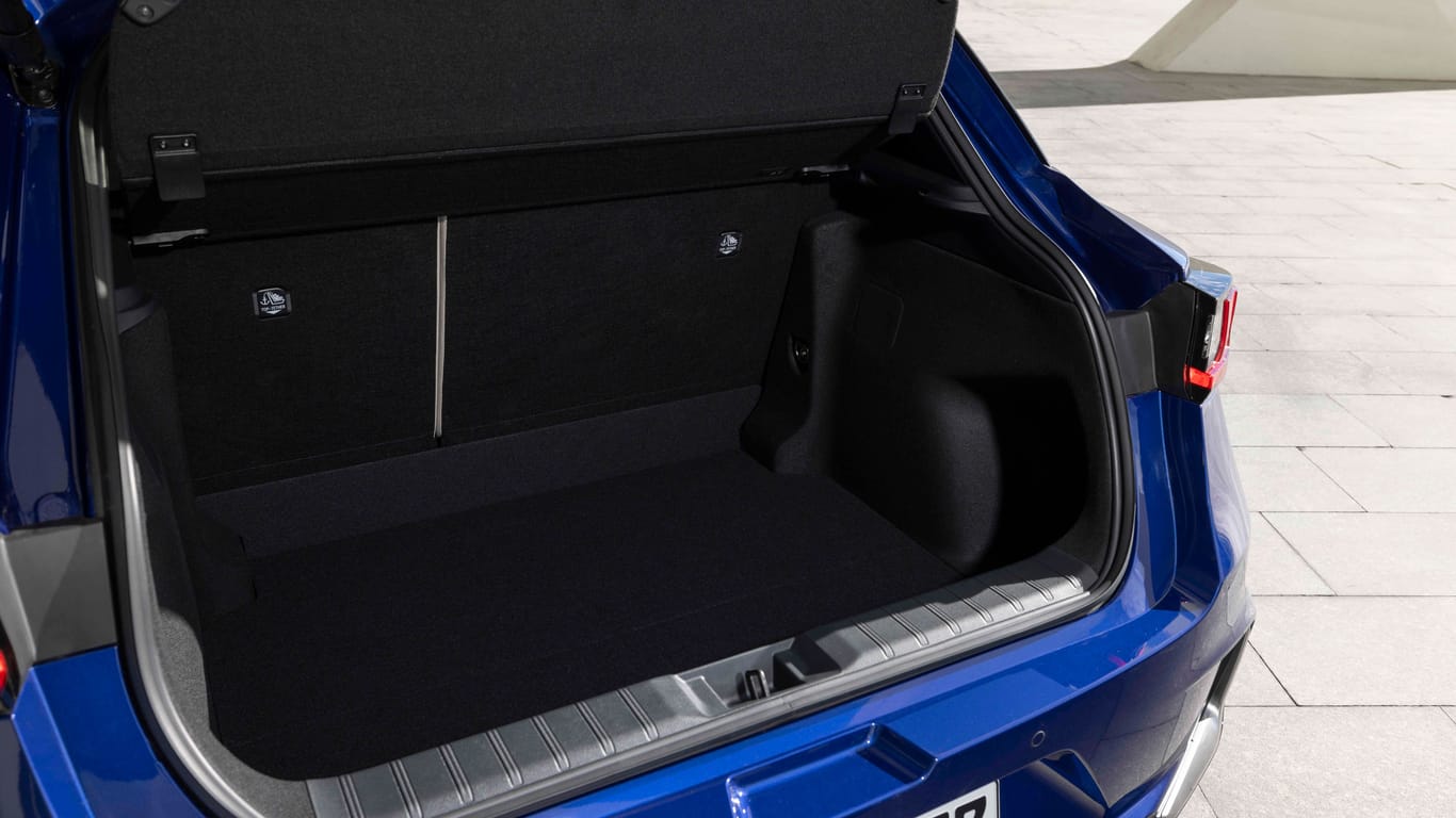 Kompakt: In den Kofferraum passen standardmäßig 400 Liter.