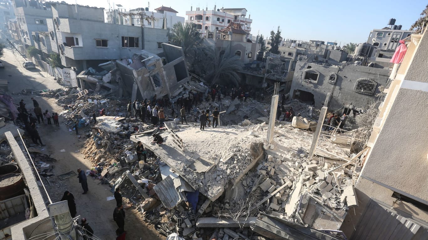 Zerstörung in Gaza: Israel hat seine Bodenoffensive ausgeweitet.