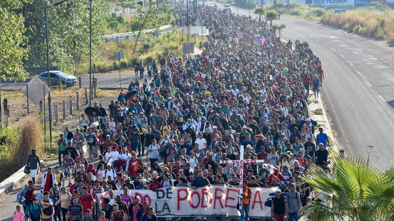 Migranten in Mexiko