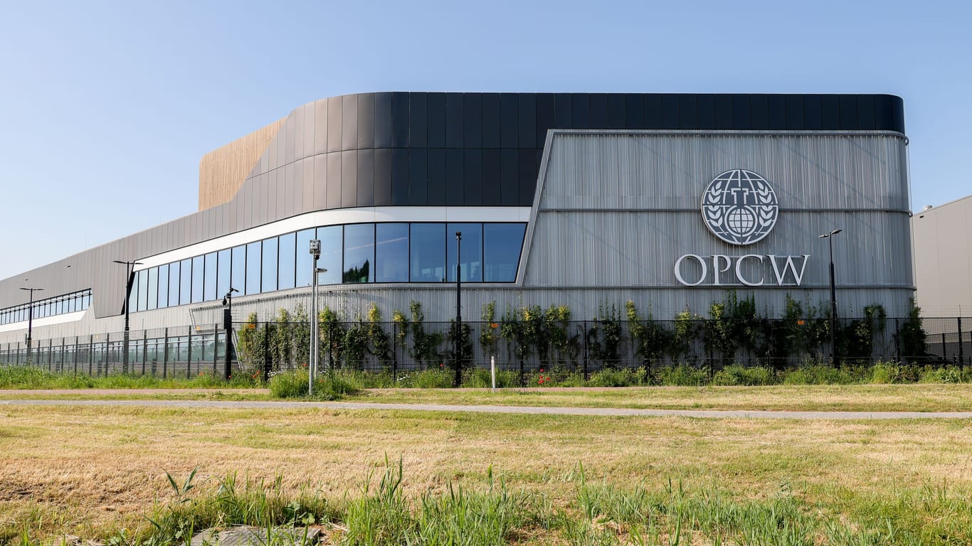 Das Gebäude der OPCW, die die Chemiewaffenkonvention überwacht.