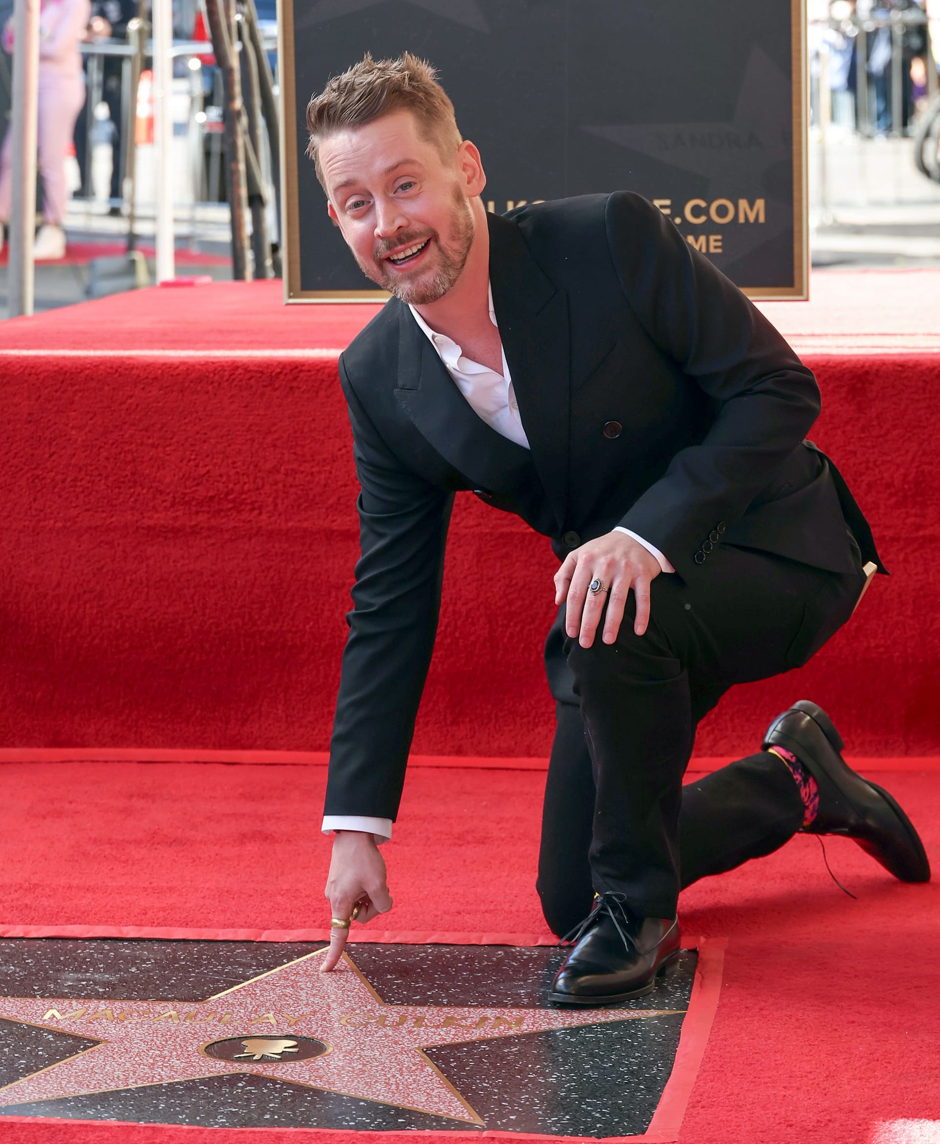 Macaulay Culkin wurde im Dezember mit einem Stern auf dem Walk of Fame ausgezeichnet.