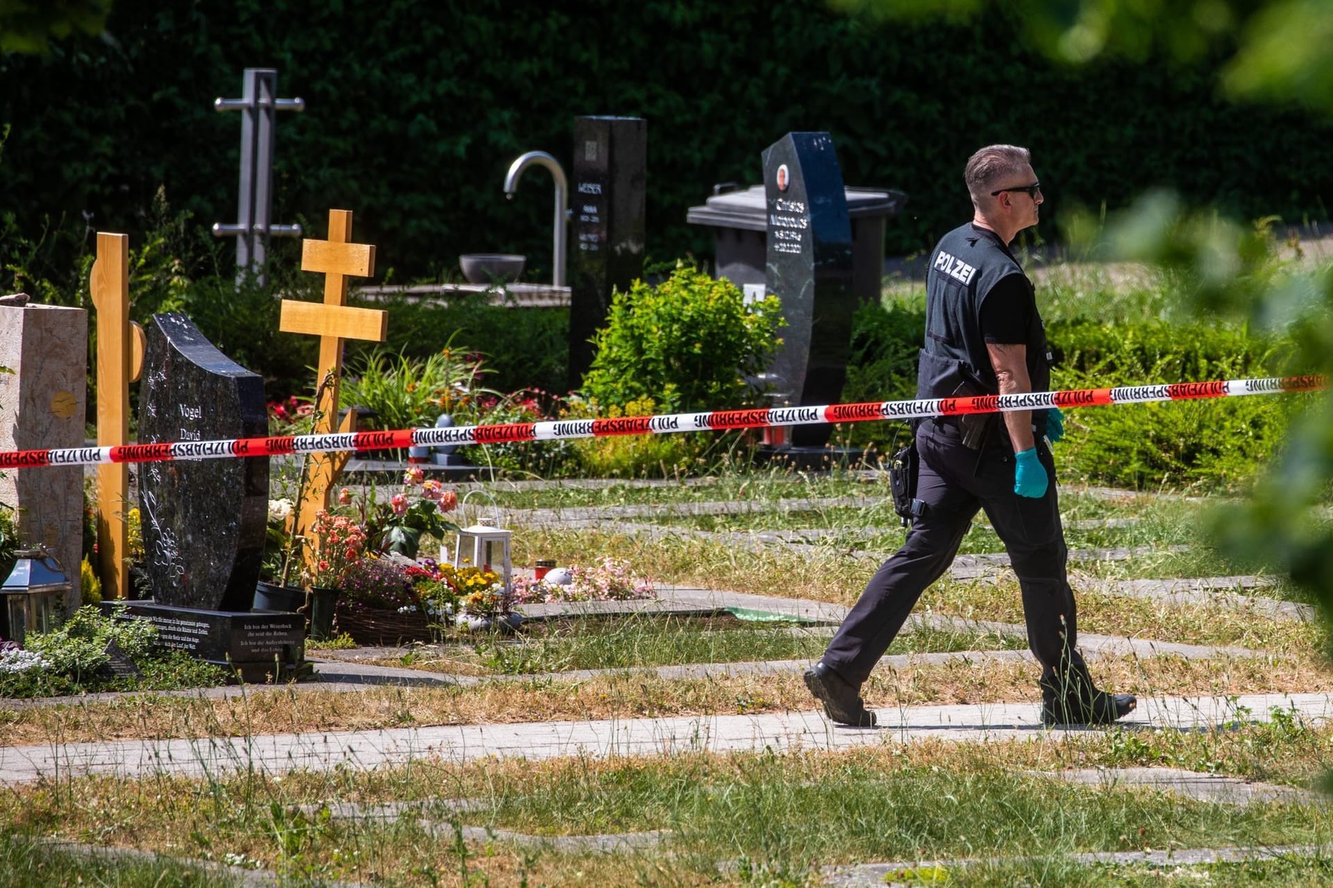 Angriff auf Trauergemeinde in Altbach