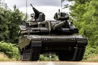 Der Enhanced Main Battle Tank: Der neue Superpanzer soll eine Fusion aus dem deutschen Leopard 2 und dem französischen Leclerc-Panzer sein.