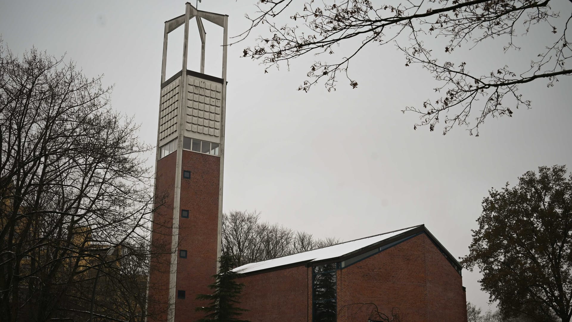 Die Kirche "Zum guten Hirten" in Langenfelde.