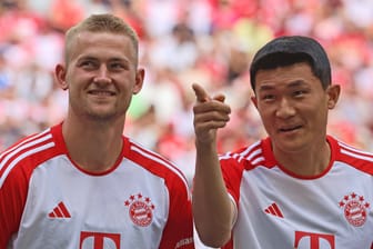 Matthijs de Ligt (l.) und Min-jae Kim: Sie sind wichtige Stützen in der Abwehr des FC Bayern.