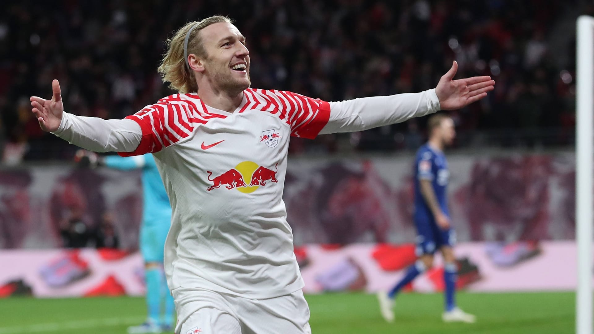 Emil Forsberg: Der Schwede wurde zum Matchwinner der Sachsen.