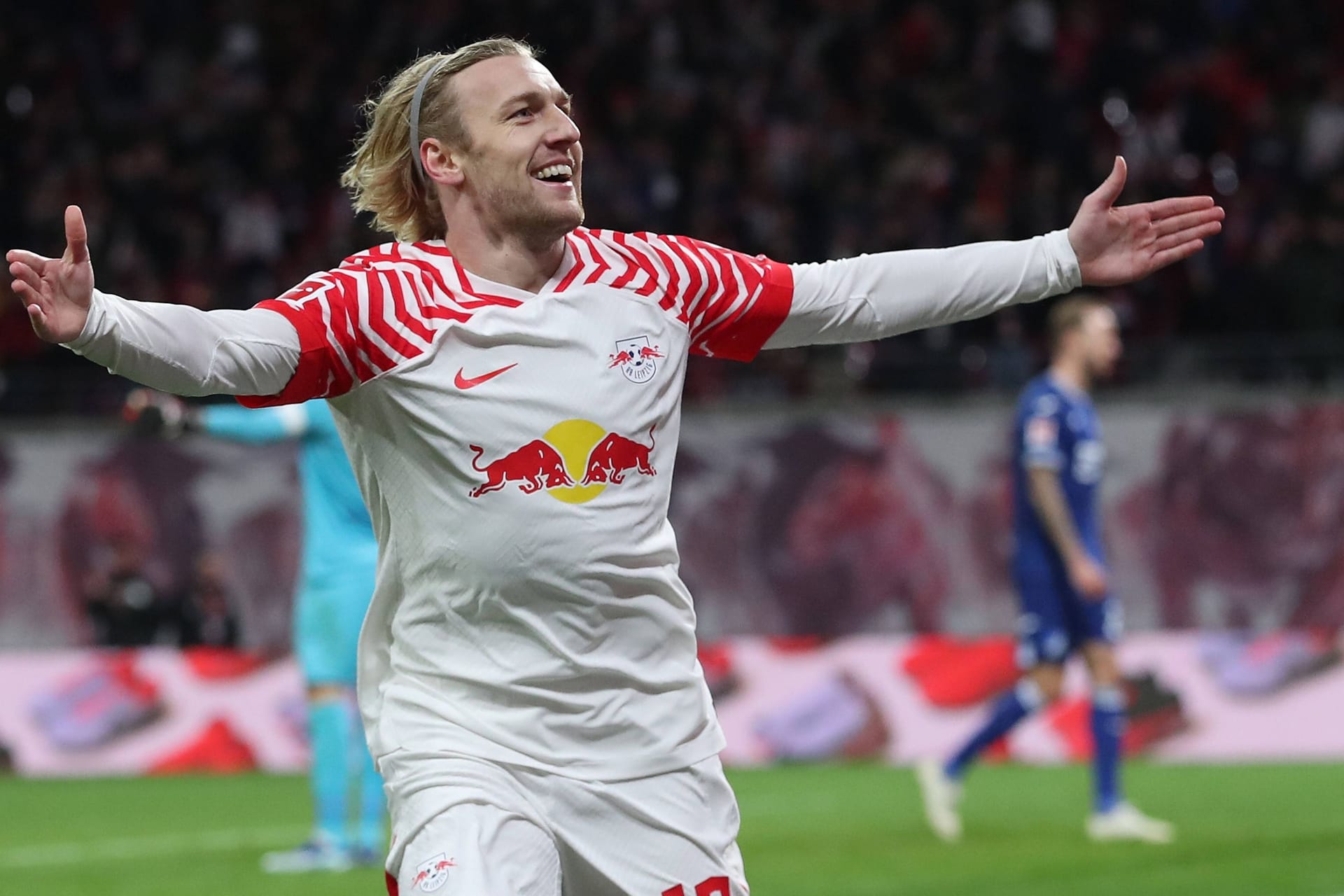 Emil Forsberg: Der Schwede wurde zum Matchwinner der Sachsen.