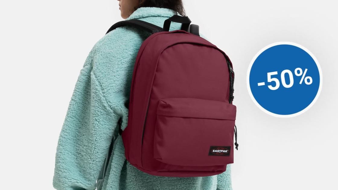 Bei Amazon können Sie sich heute einen Eastpak-Rucksack zum Rekordpreis sichern.