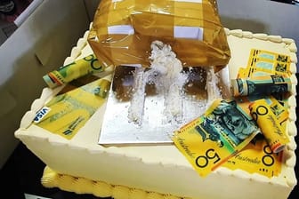 Kuriose Kuchenbestellung: Eine Australierin wollte diesen Kuchen für ihren Sohn.
