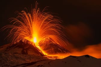 Eruption am Ätna