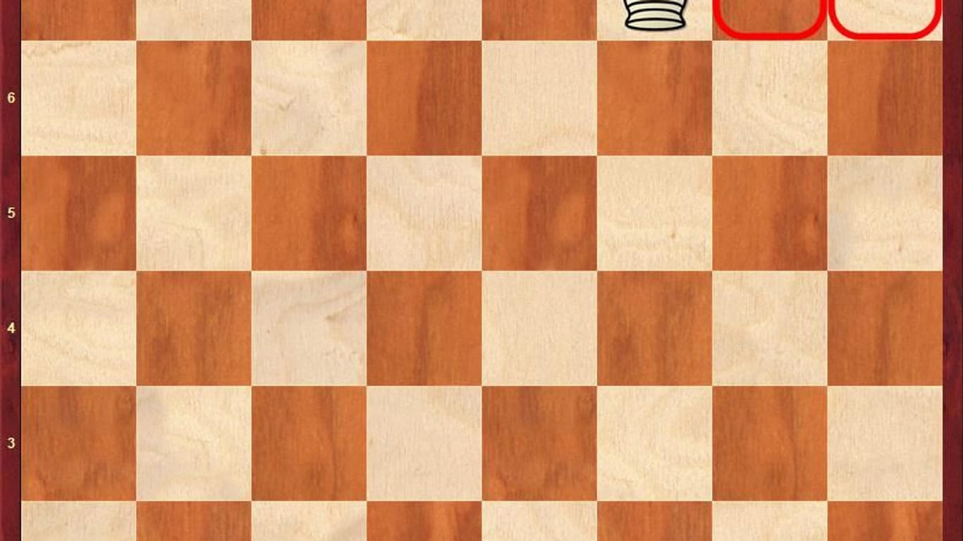 Ausweglos: Eine Patt-Situation im Schach.