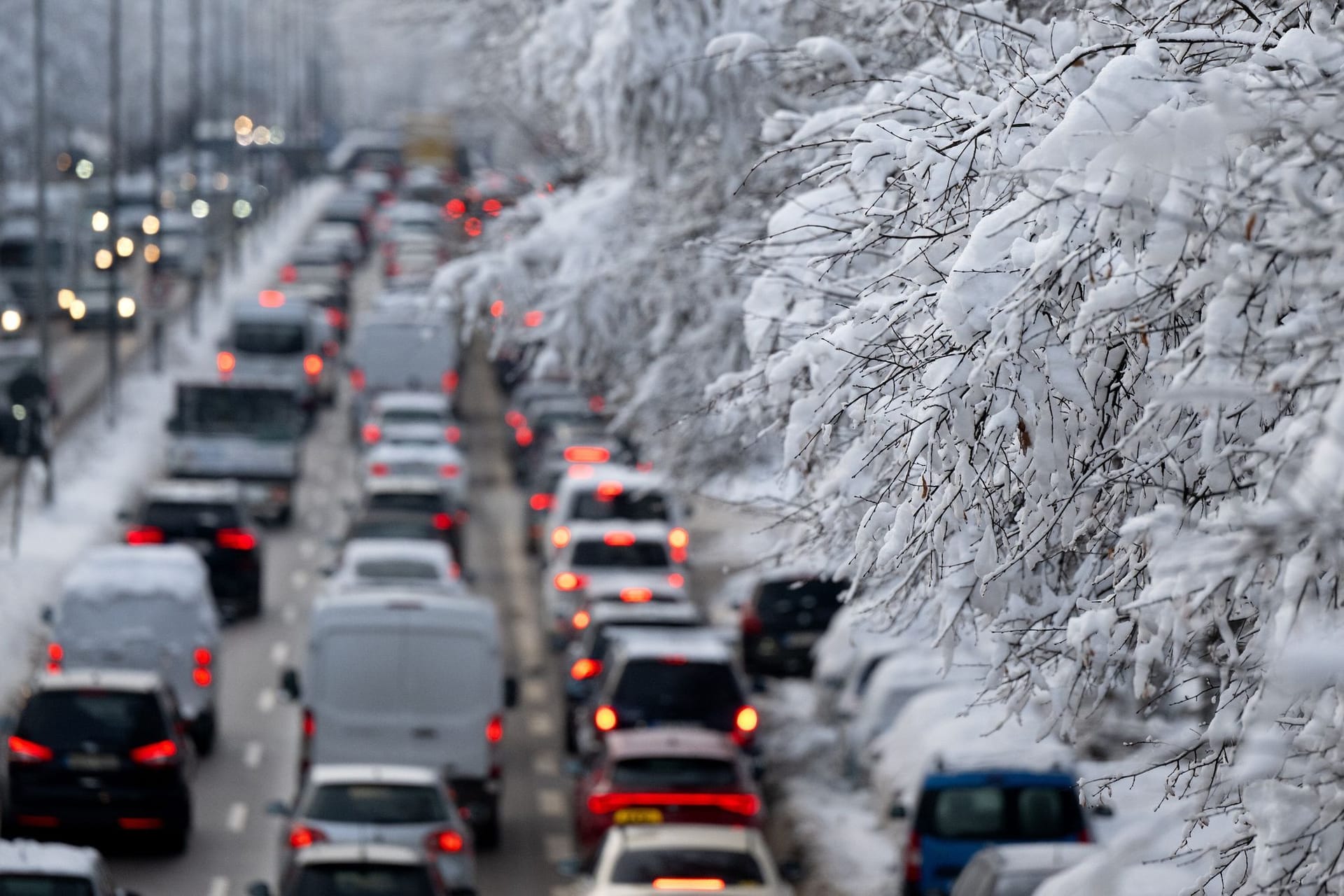 Winterwetter in München